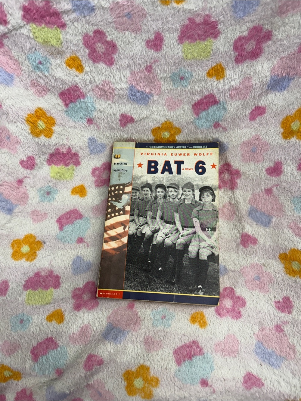 Bat 6 by Virginia Euwer Wolff - Vintage Paperback Book, Multicolor Cover
